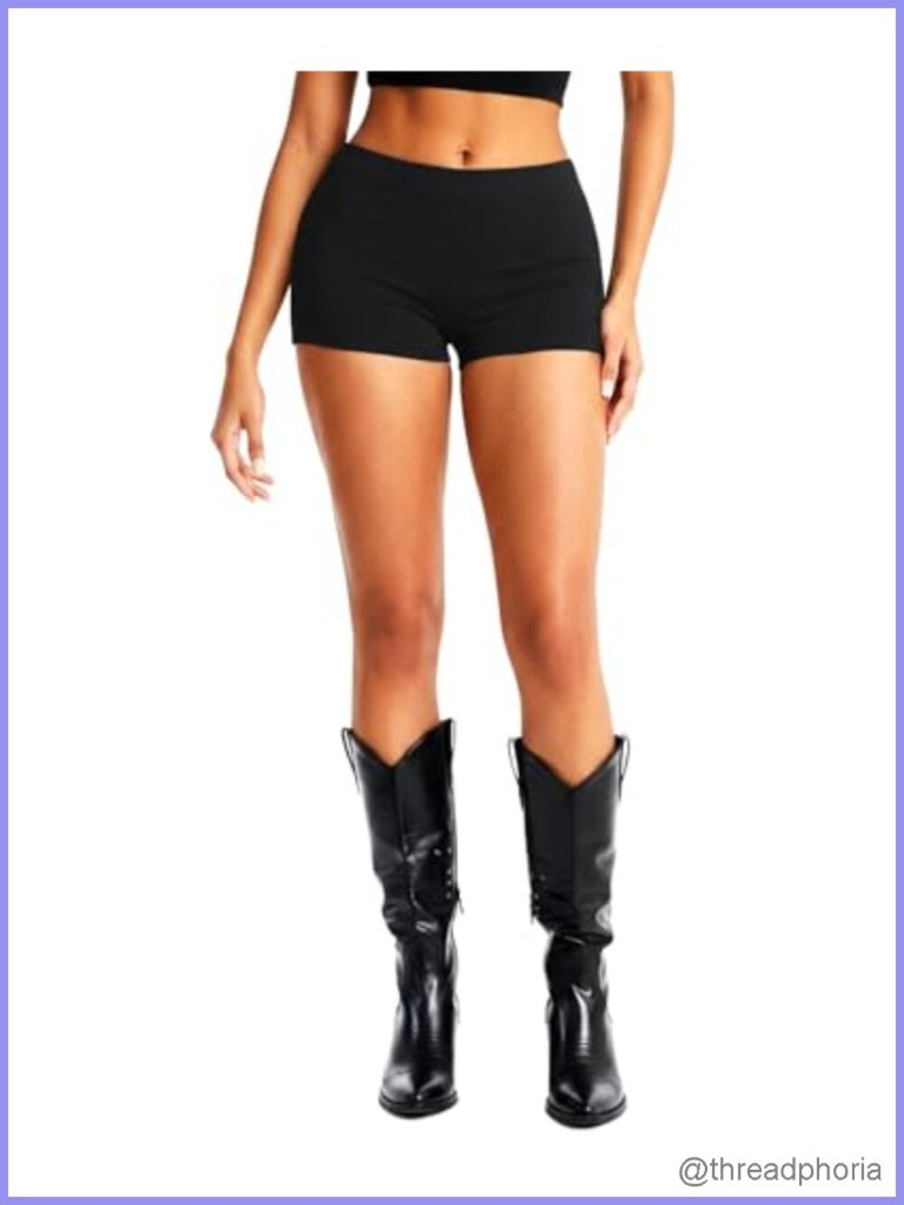 Women Low Rise Micro Mini Booty Shorts Skinny Fit Stretch Lounge Yoga